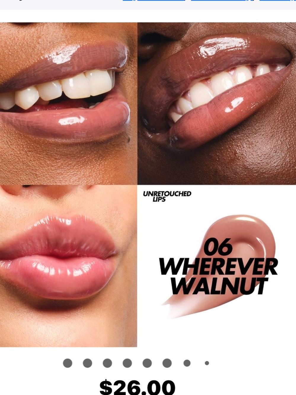 Makeup forever 06 Wherever Walnut Lip Gloss